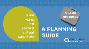 5 ways to record a virtual speaker planning guide